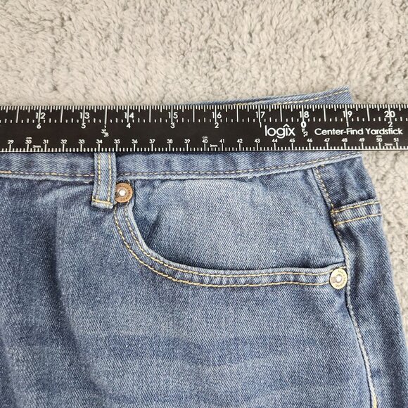 Men's Slim Straight Leg Moto Jeans Size 42 Stretch Biker Articulated Knees Kaalu - Picture 5 of 10